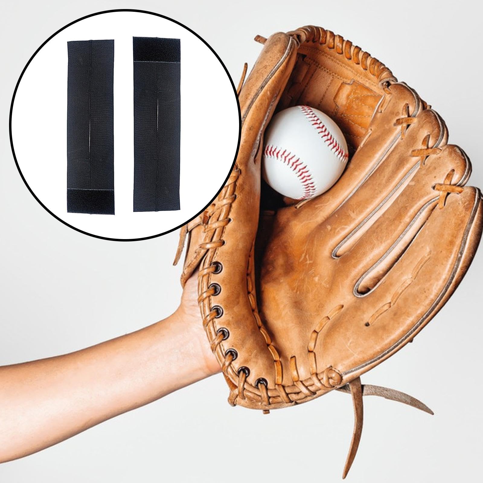 F Fityle Lot de 2 protège-Gants de Baseball, Maintien de la Forme, Pratiques, Un, Protection Efficace et Simple, pour Les Gants de Baseball