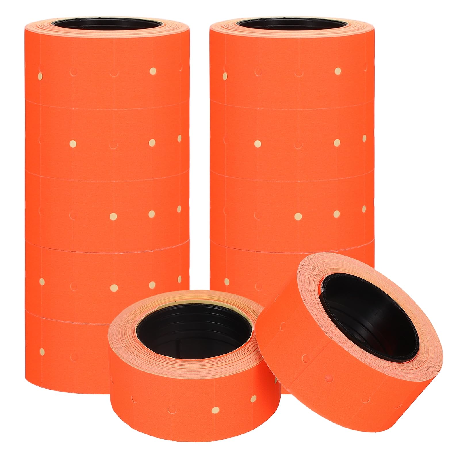 PATIKIL Price Gun Labels for Mx-5500, (10 Roll 4000Pcs, Red), Sticky Price Marker Label Stickers Blank Tag Stickers, Suit for - Retail Shop Office