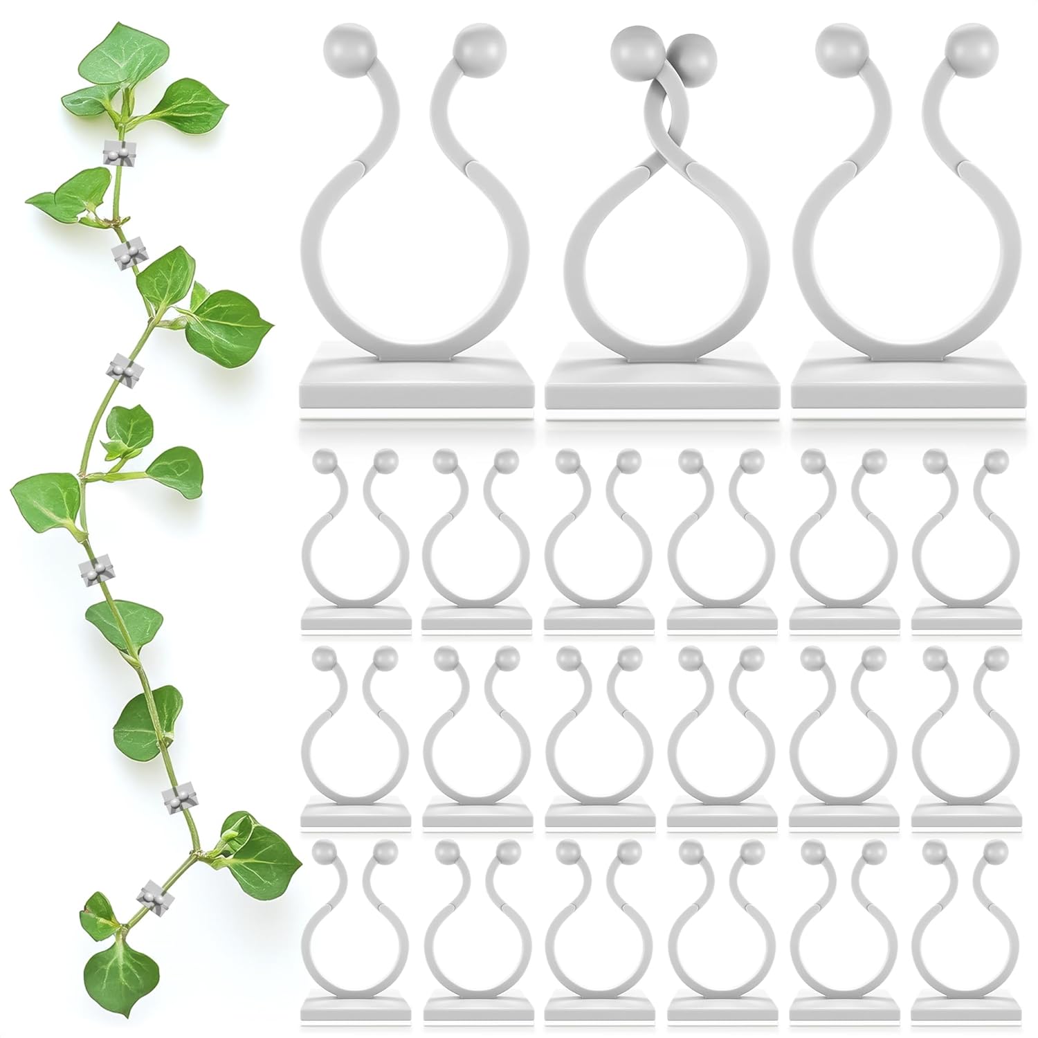 DIMROM 100Pcs Clear Plant Clips for Climbing Plants