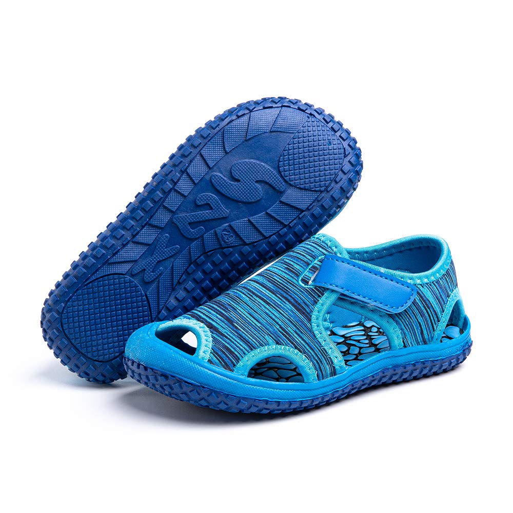 Hitmars Sandalias Niño Niña Verano Sandalias Deportivas Playa Zapatillas Antideslizante Senderismo Piscina Rosa Púrpura Azul Gris Verde EU 21-31