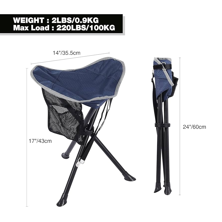 tarp to tarp Basta Redskapet チェアchair Amazon.com: REDCAMP 2 Pack Folding Camping Stools for Adults