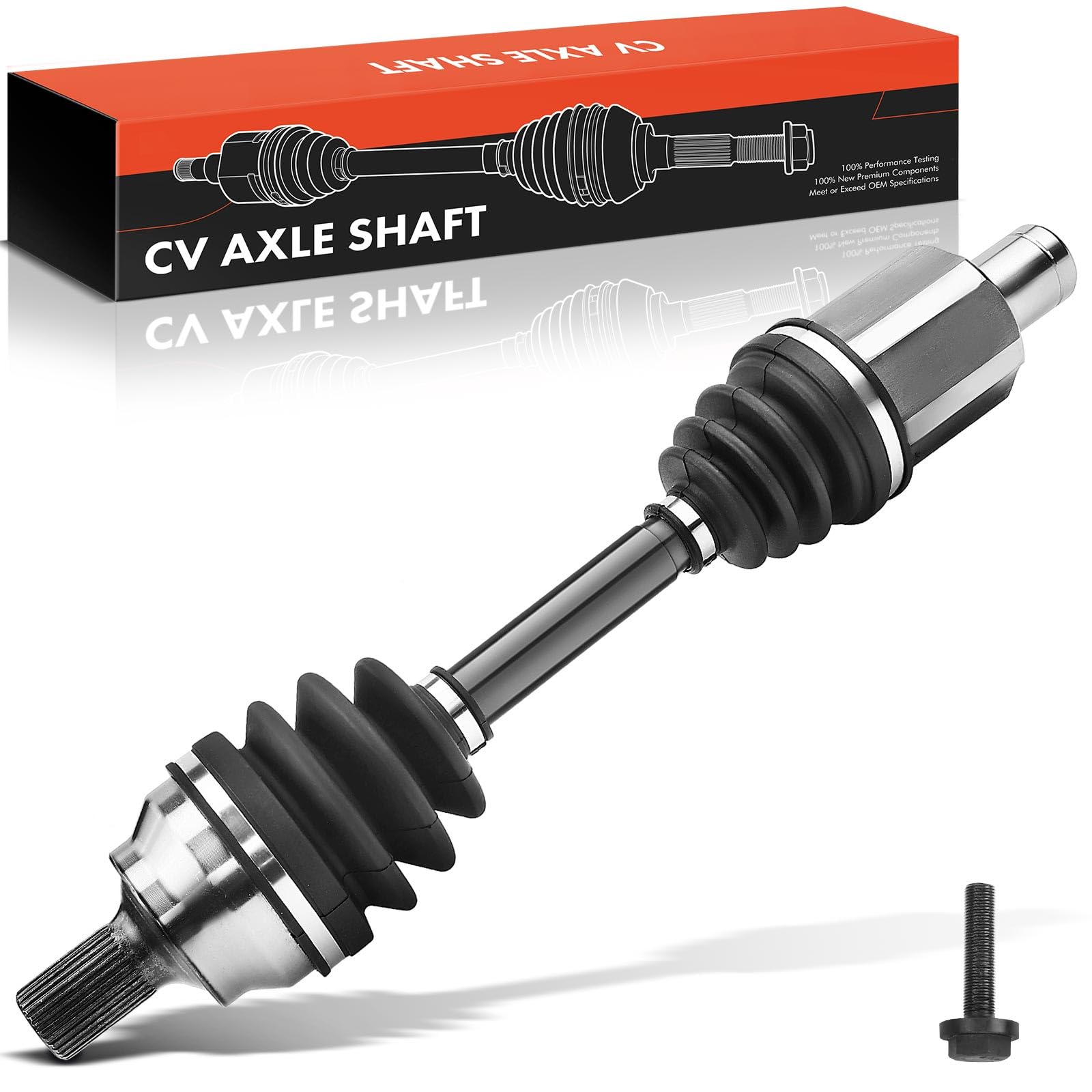 Frankberg Eje motriz Eje de transmisión sin ABS Ring Eje delantero Izquierda Compatible con Clase C W204 Clase C T-Model S204 Clase E Cupé C207 E350 Replace# 2043301300