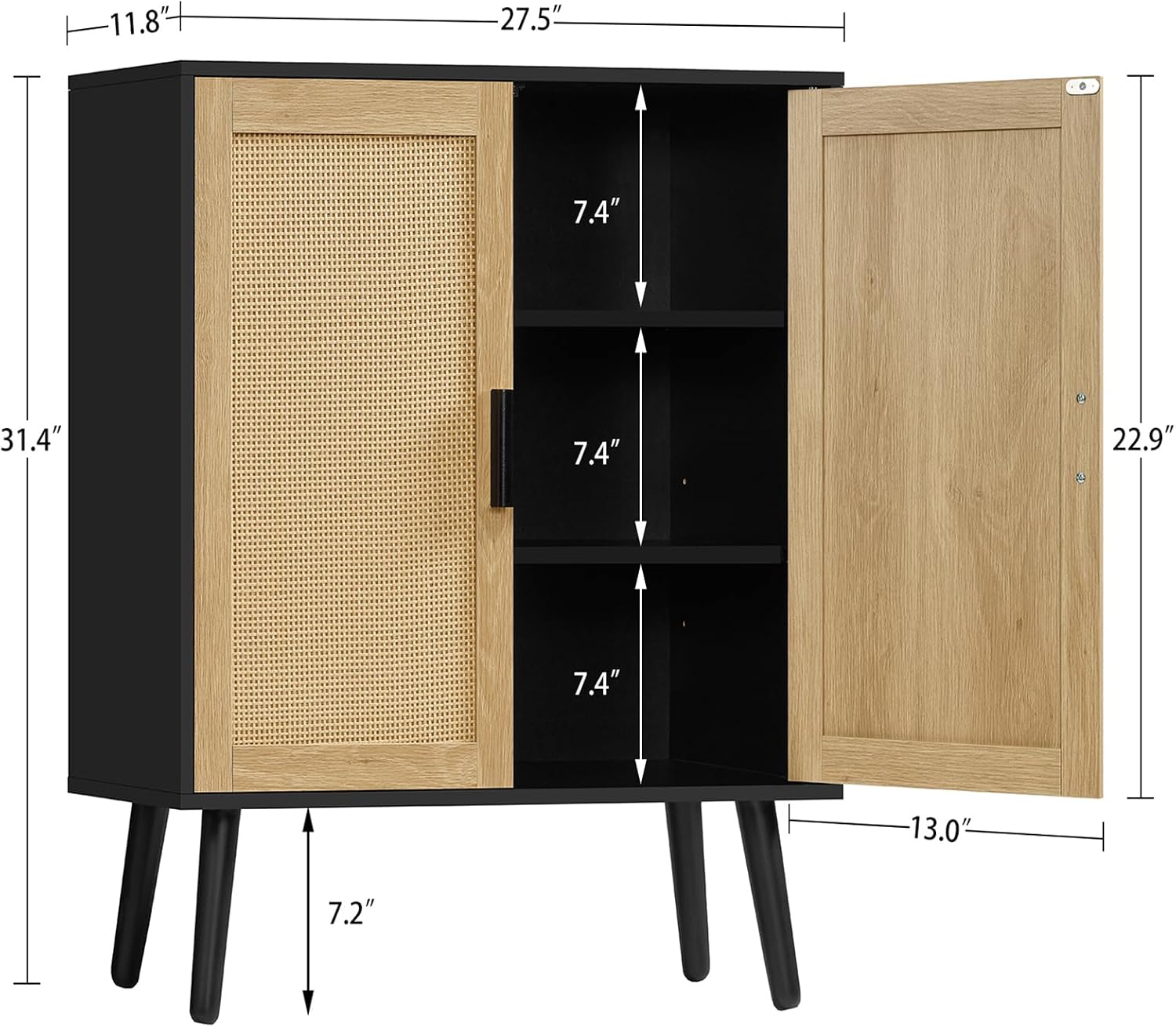 Dimensions of Iwell Storage Cabinet