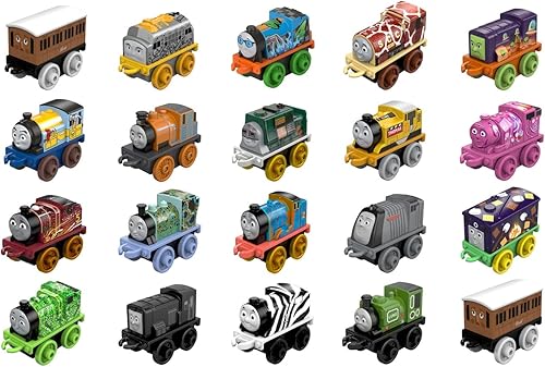 Miniatura 4 de Thomas & Friends Toy Trains MINIS 20 Pack of Miniature Push-Along Engines & Railway Vehicles for Pretend Play Preschool Kids Ages 3+ Years (Amazon