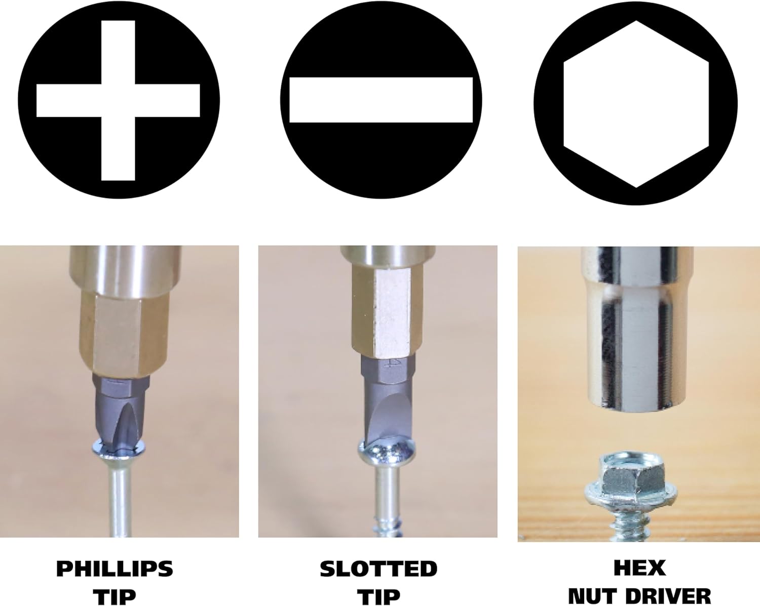 GreatNeck Screwdriver, 6 In 1