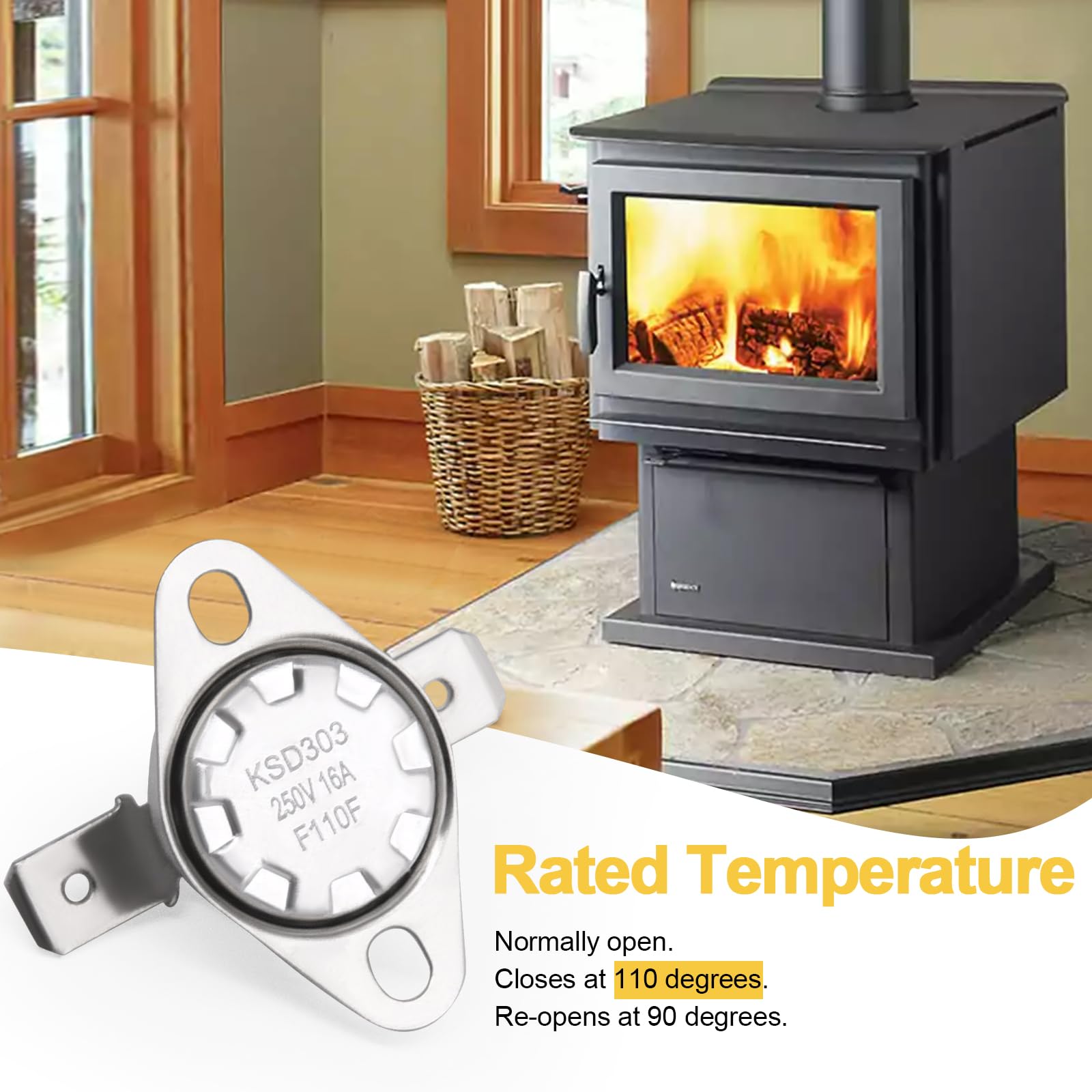 Quadrafire Snap Disc 1 Heatilator Pellet Stove Parts Adviace SRV230 ...