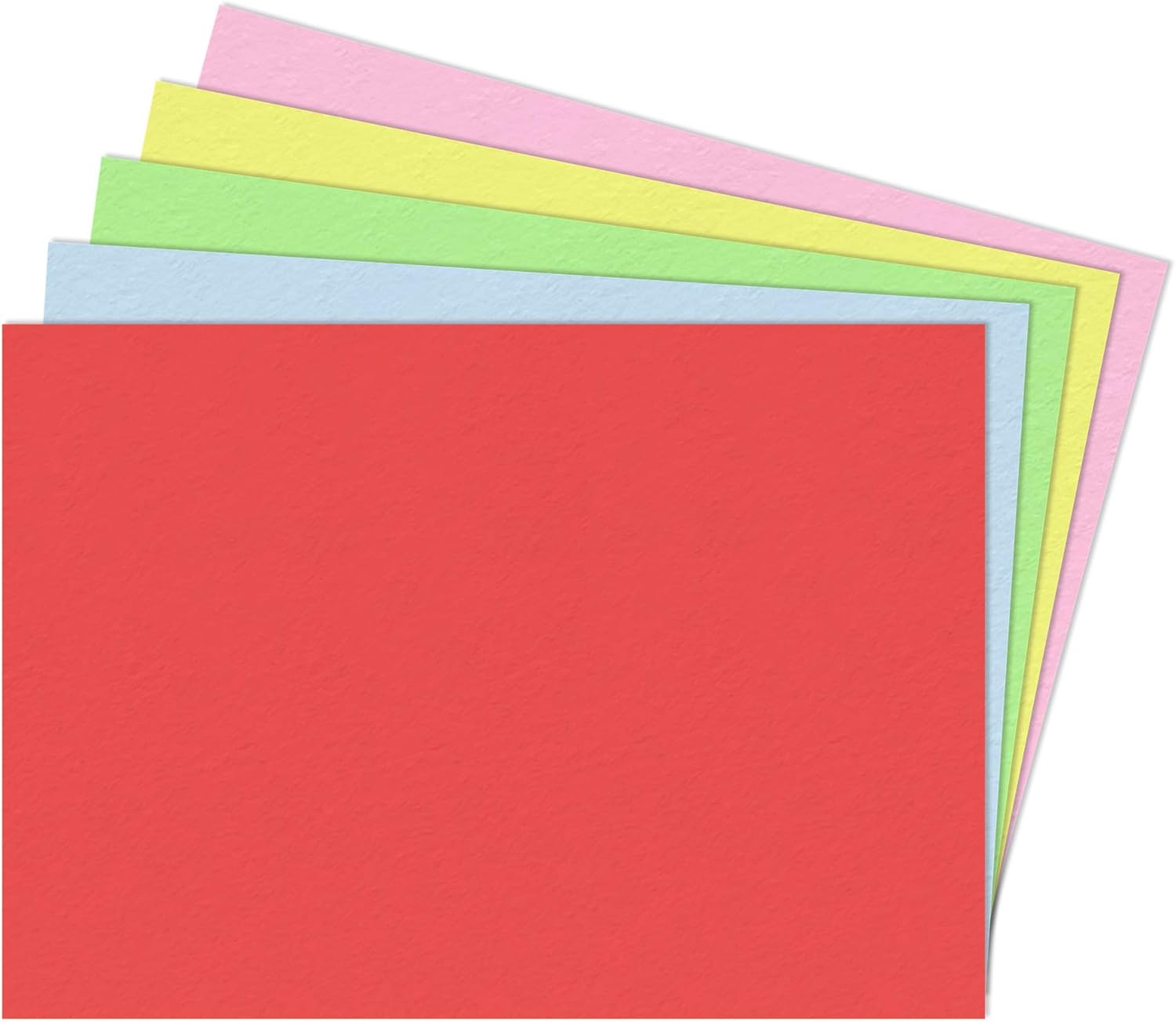 5 Colours, A5 300gsm Coloured Card Thick Art Paper Assorted Pack, 50 Sheets Amazon.co.uk