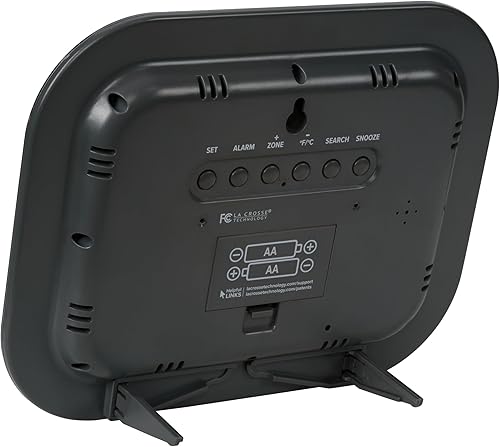 Miniatura 2 de La Crosse Technology WT-8005U 9pulgadas Reloj atómico digital de pared