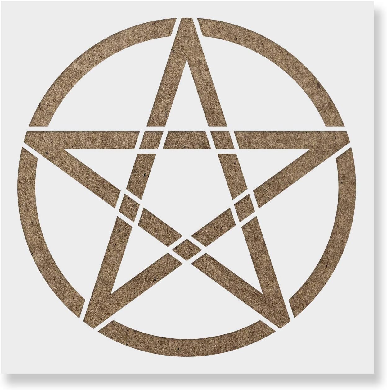 Pentagram Stencil - Pentagram, Pentagram Stencils, Pentagram Design, Ritual Stencil, Pentagram Stencil