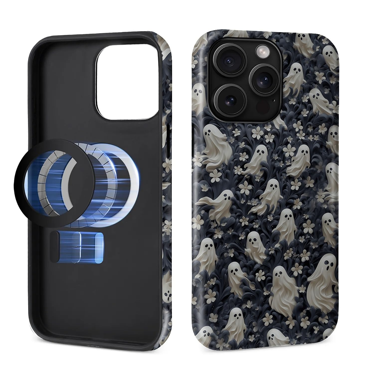 Coque iPhone 15 Pro Max MagSafe en silicone mât premium et polycarbonate rigide - 8
