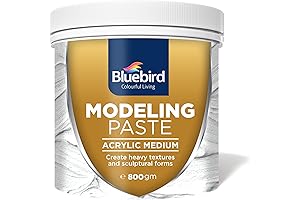 Bluebird Modeling Paste, Your Versatile Tool for Exquisite Art