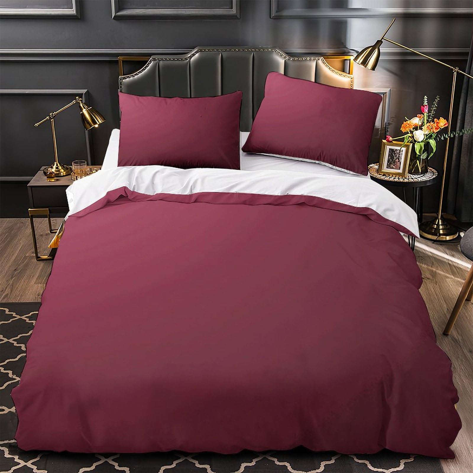 Housse de couette Golden Retriever 220x240 cm avec imprimé animal 3D en microfibre