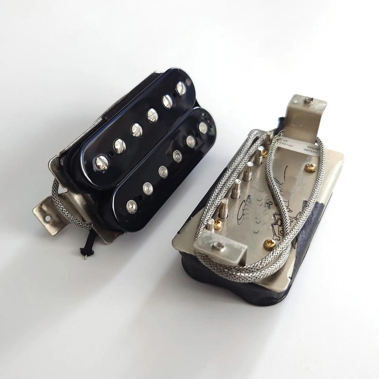 Pickup Gitary Elektrycznej Przetworniki gitarowe Humbucker Mostek/szyja do 6-strunowych części zamiennych do gitar elektrycznych LP lub ST