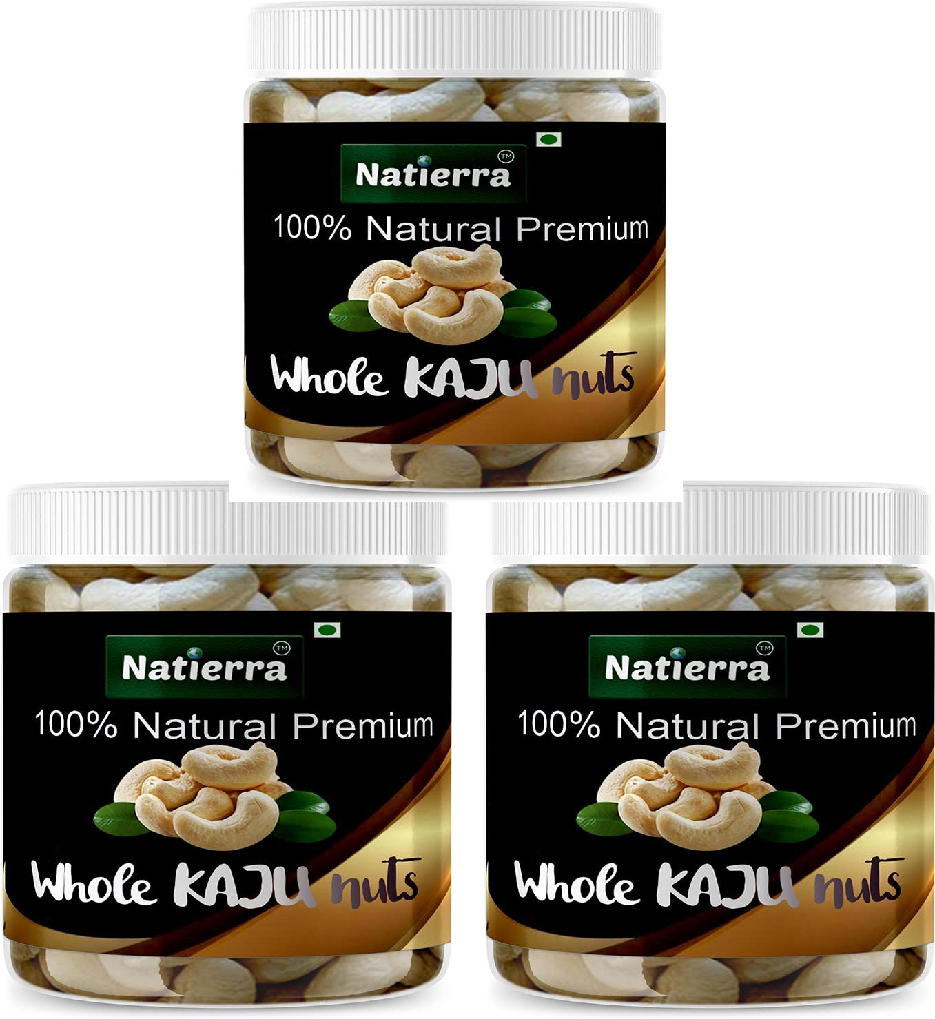 Natierra 100 Natural Premium Whole Cashews Gluten Free & Plant based