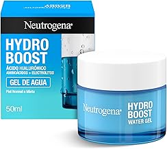 Neutrogena, Hydro Boost Water Gel, Normal to Combination Skins, Long-Lasting Non-Oily Hydration, with Hyaluronic Acid and Trehalose of Naturally Origin, Developed with Dermatologists, 50 ml