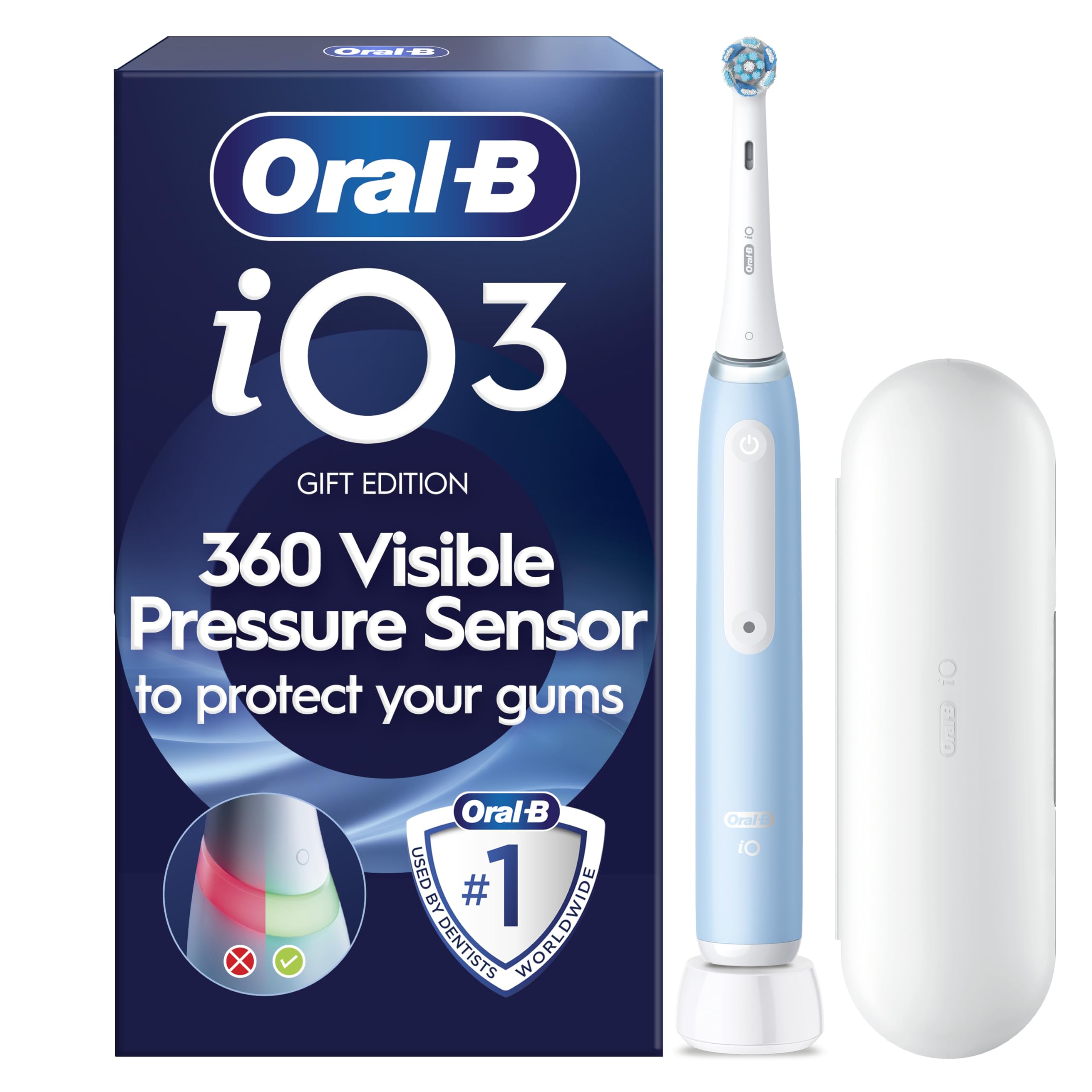 Oral-B iO 3 Ice Blue Electric Toothbrush