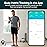 Wyze Smart Scale, Scale for Body Weight, Digital Bathroom Scale for Body Fat, BMI, and Heart Rate, Body Composition Analyzer with App, Batteries Included, Bluetooth, 400 lb, Black