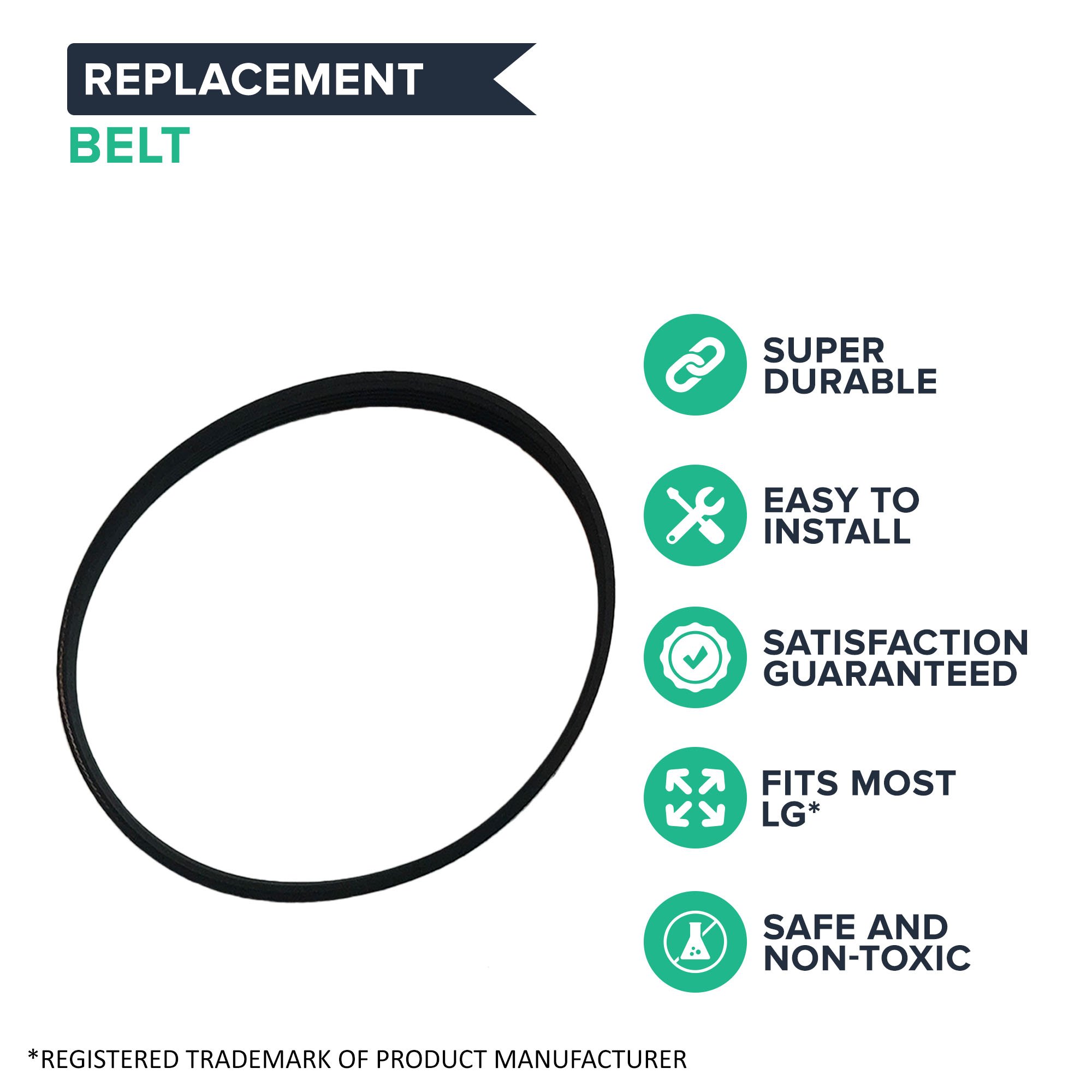 Crucial Vacuum Replacement Belt Parts 