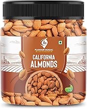 FLAVOUR MOSAIC California Almonds 250gm | 100% Natural & Quality Badam | High in Fiber, Rich in Protein, Magnesium and Dietary Fibre | Nuts & Dry Fruits