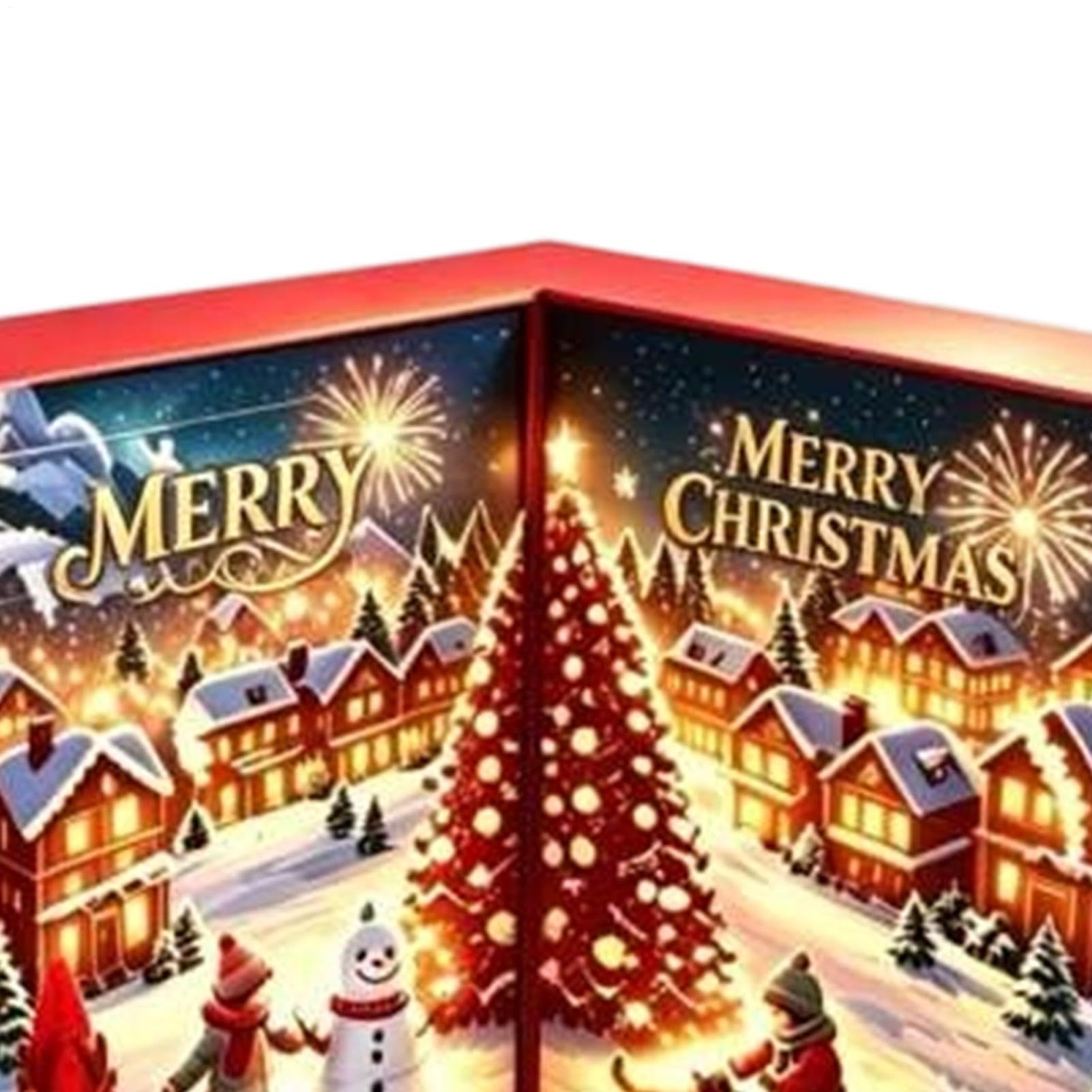 Weihnachts Countdown Adventskalender Niedliche Sammelbare