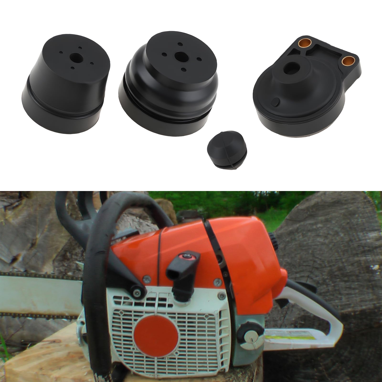 SG Store Vibrationsdämpfer-Set für Kettensägen Kompatibel mit Stihl 044 046 MS440 MS460