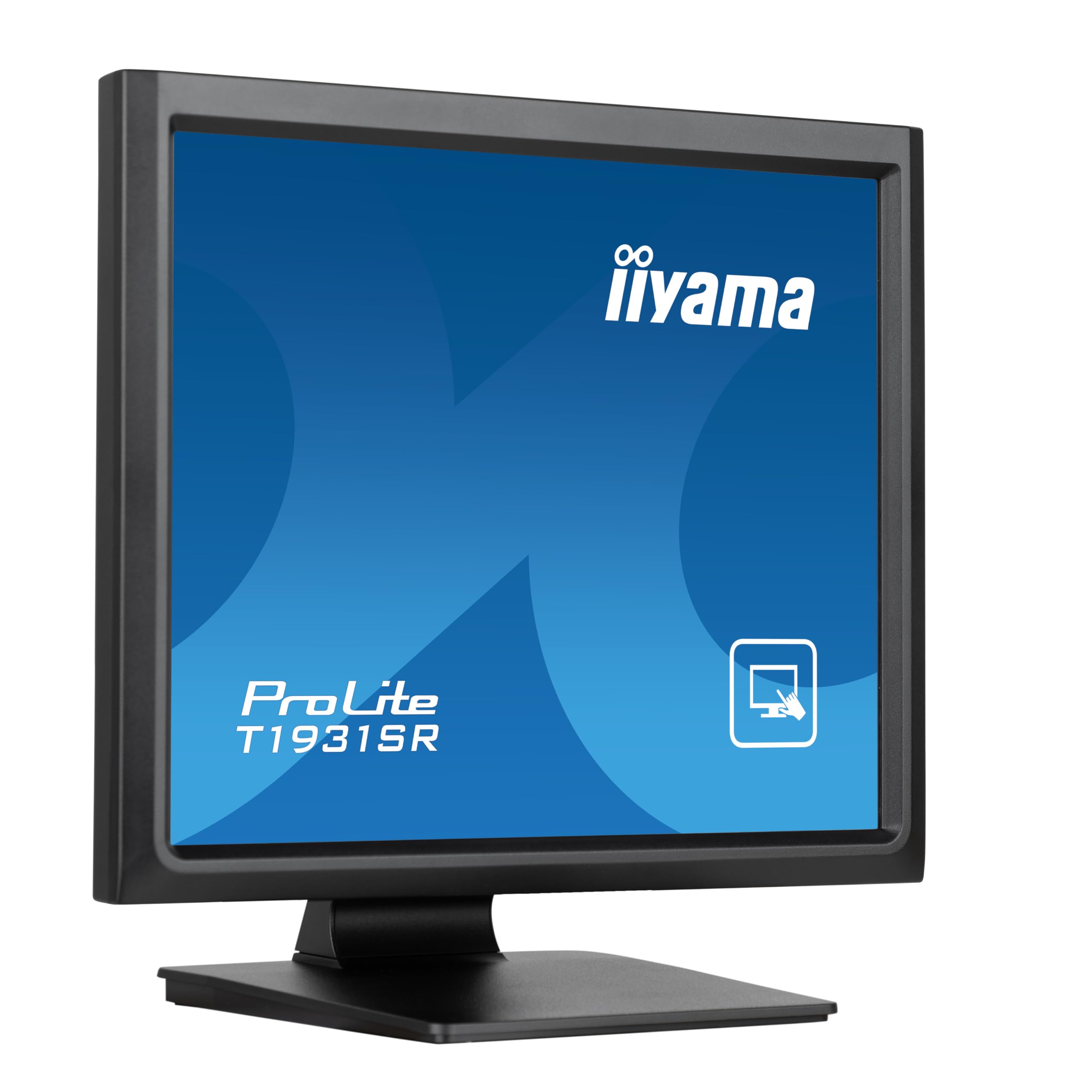iiyama Prolite T1931SR-B1S 48 cm 19" monitor LED IPS SXGA Single Touch resistiv VGA HDMI DP IP54 czarny
