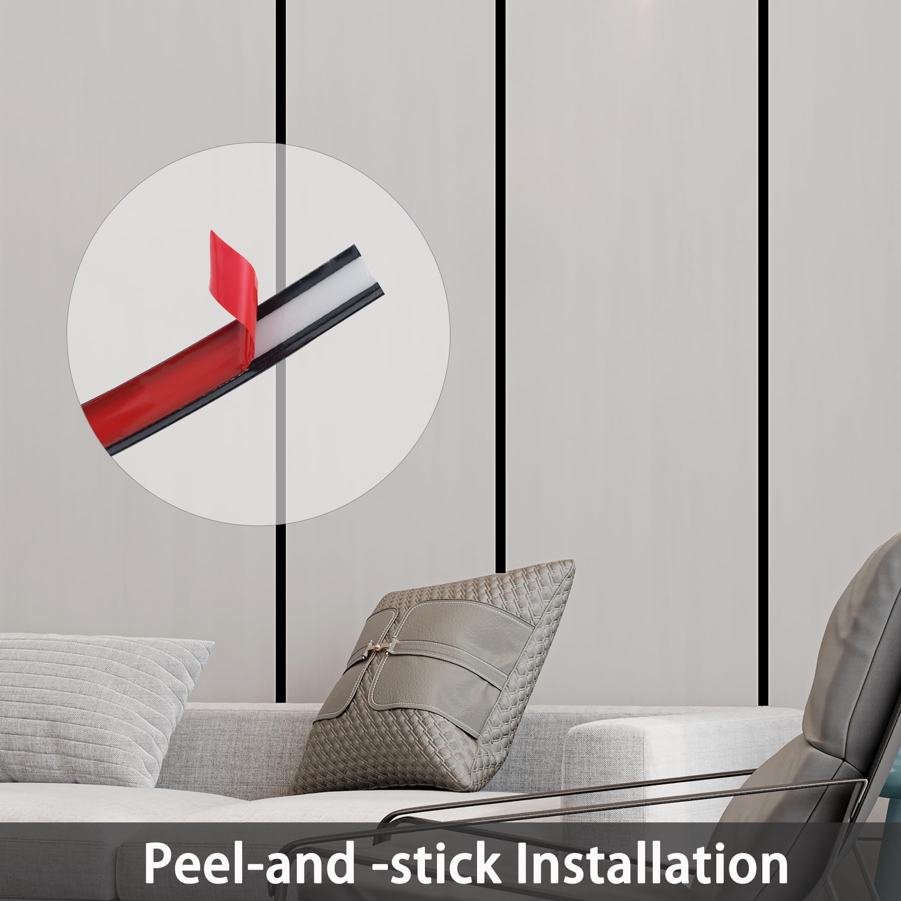 Snapklik.com : Coengwui Peel And Stick Wall Trim, Flexible Mirror ...