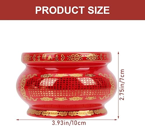 Miniatura 4 de Cabilock Estufa de incienso de cerámica quemador de incienso para el hogar budismo soporte de incienso decorativo