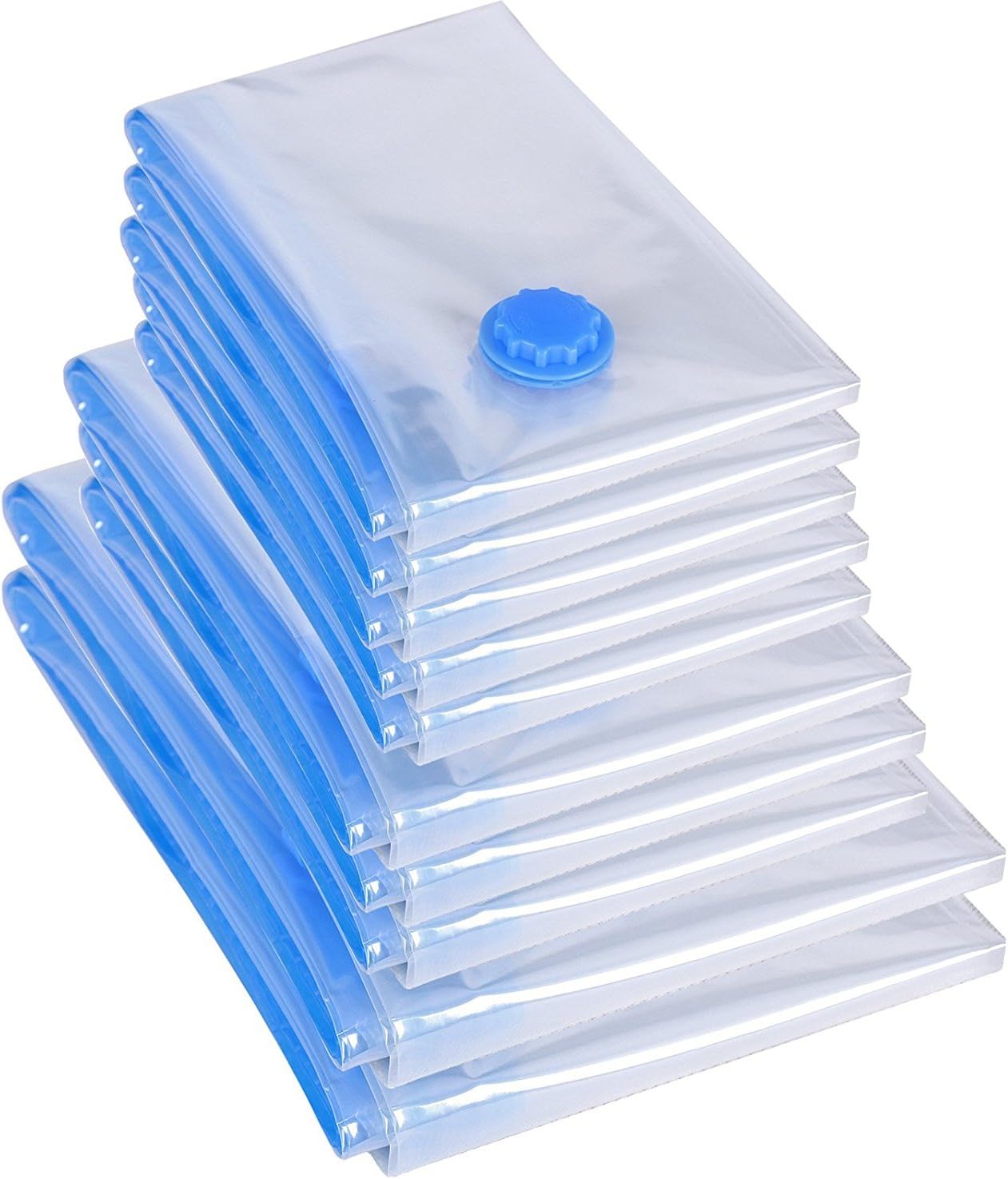 10 Vakuumbeutel 40x60cm - Luftdichte Aufbewahrung Für Kleidung & Bettwäsche
