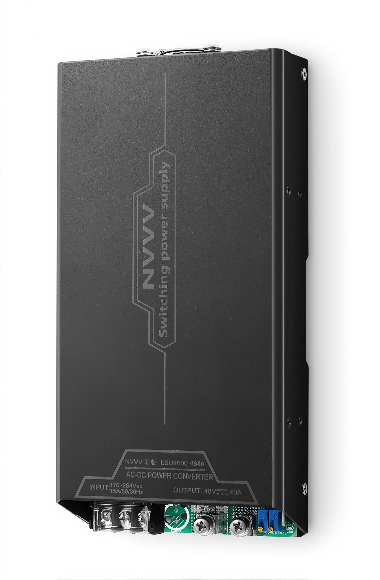 Schaltnetzteil 2000 Watt 48V 40A - Netzteil Schalt Transformator Neue Generation Kleinere Größe Höhere Effizienz Spannungsstabilisierer Industriell Power Supply