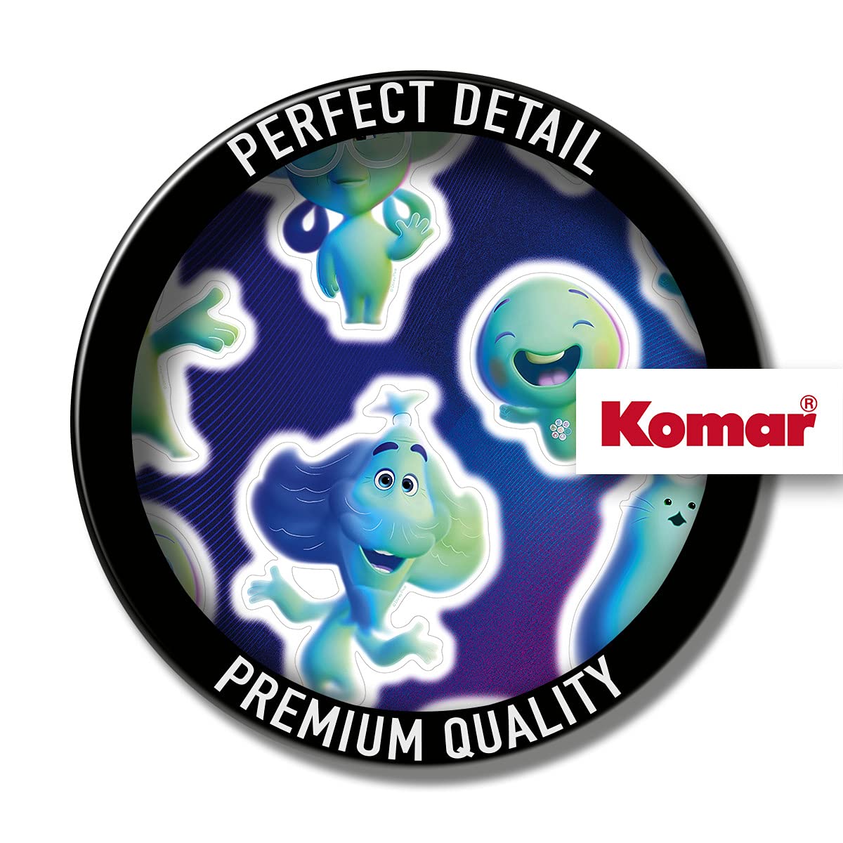 Komar Disney Wall Tattoo Soul, Soulmates, 50 x 70 cm (Width x Height), 12 Pieces, Decorative Stickers, Wall Stickers - Image 3