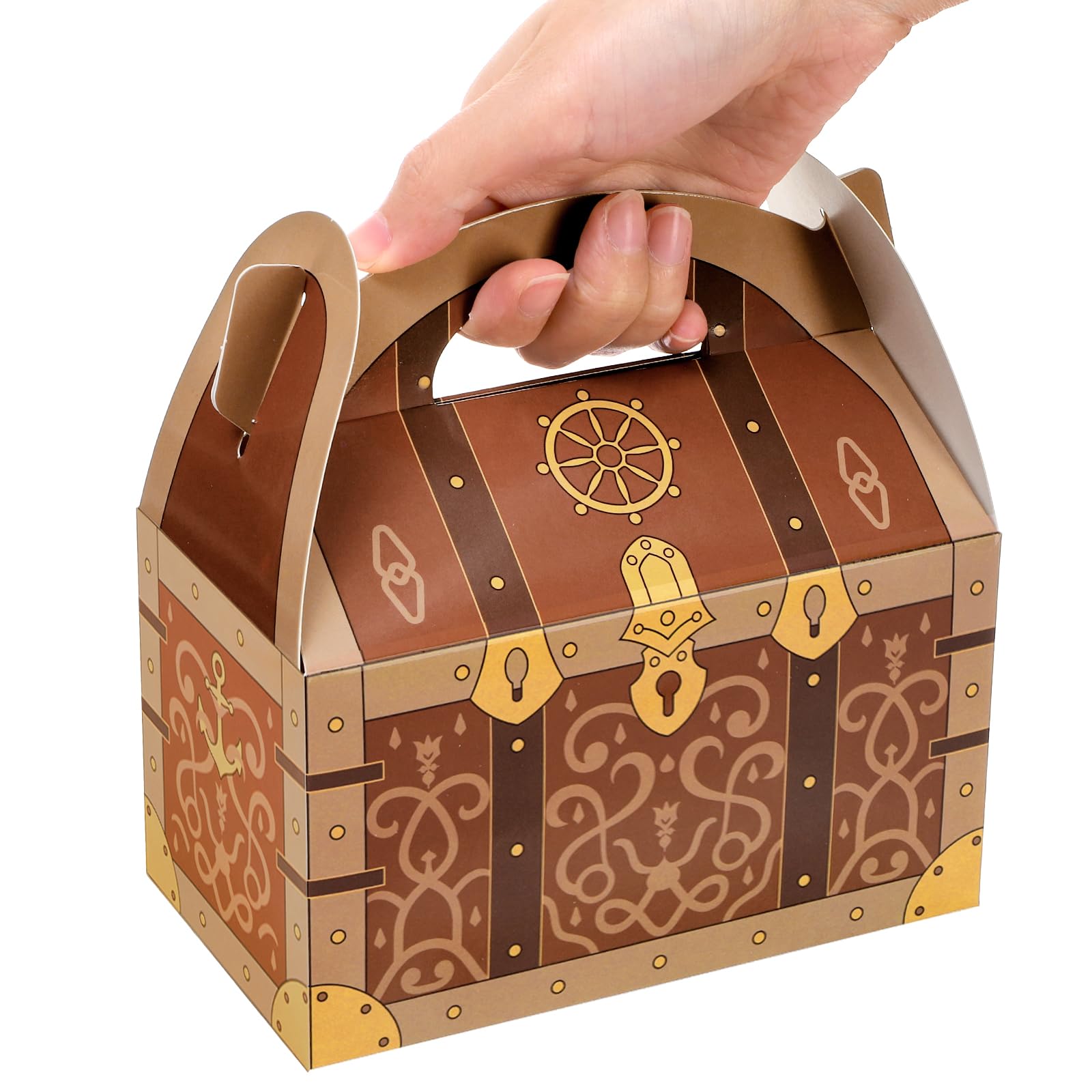 Amazon.com: Bekith 36 Pack Pirate Treasure Chest, Gable Treat