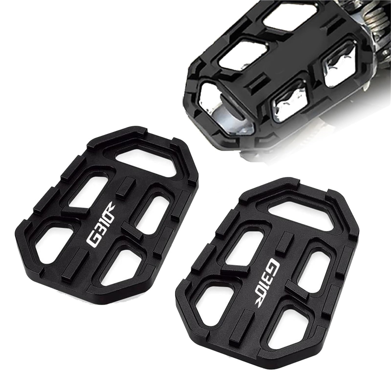 Repose-pieds de haute qualité pour moto G310R en aluminium