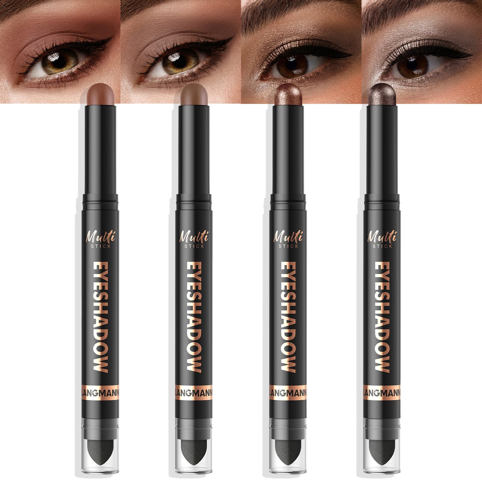 LANGMANNI 8 Color Eyeshadow Stick Set -10