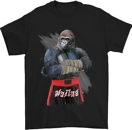 Maglietta MMA Gorilla - T-shirt Arti Marziali Miste Unisex - Foto 13