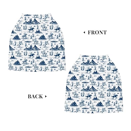 Miniatura 7 de Western Cowboy Cactus - Funda de asiento de coche para bebé, fundas de asiento de coche para niñas y niños, elástica, suave, transpirable, para