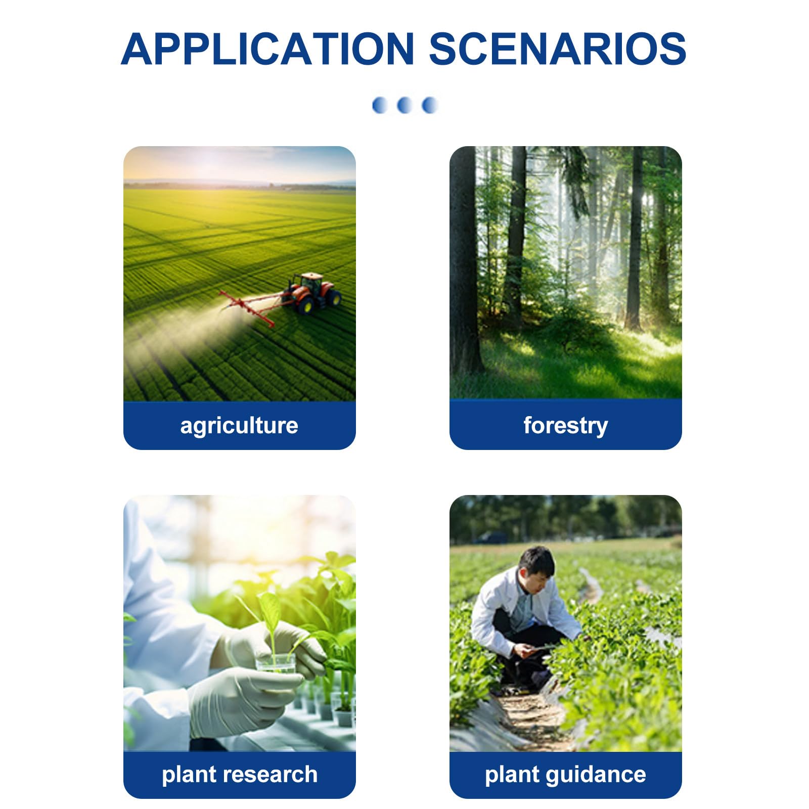 Analizador portátil de nutrición de plantas, medidor de humedad de nitrógeno de clorofila, medidor de prueba de plantas para agricultores, jardineros y científicos, preciso y fácil de usar