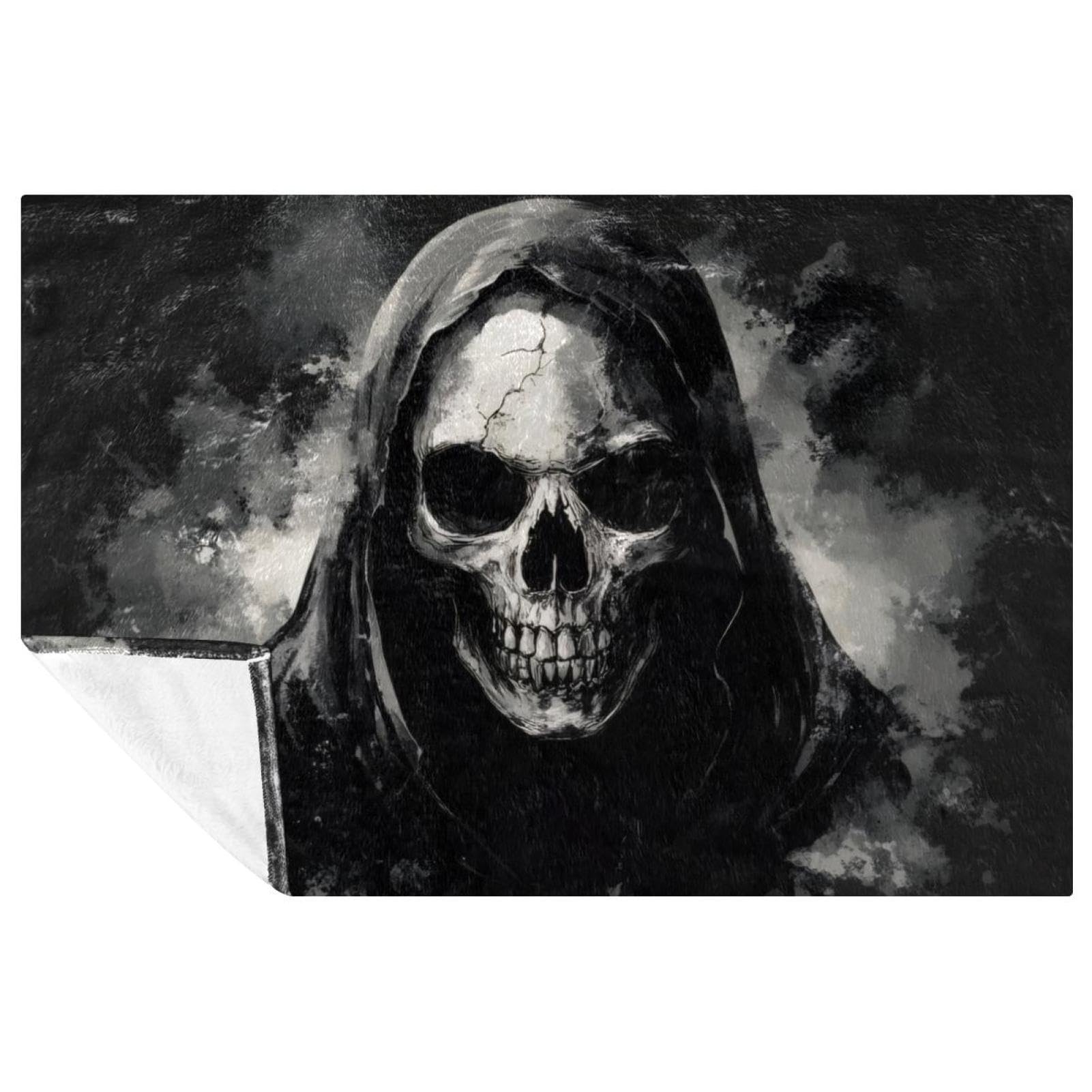 Couverture douce de lit Zombies : le plaid chaud haut de gamme 150 x 100 cm