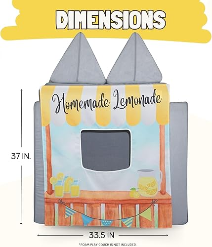 Miniatura 3 de Couch Swag Panel de juego para sofá de espuma para niños, sofá infantil (soporte de limonada)