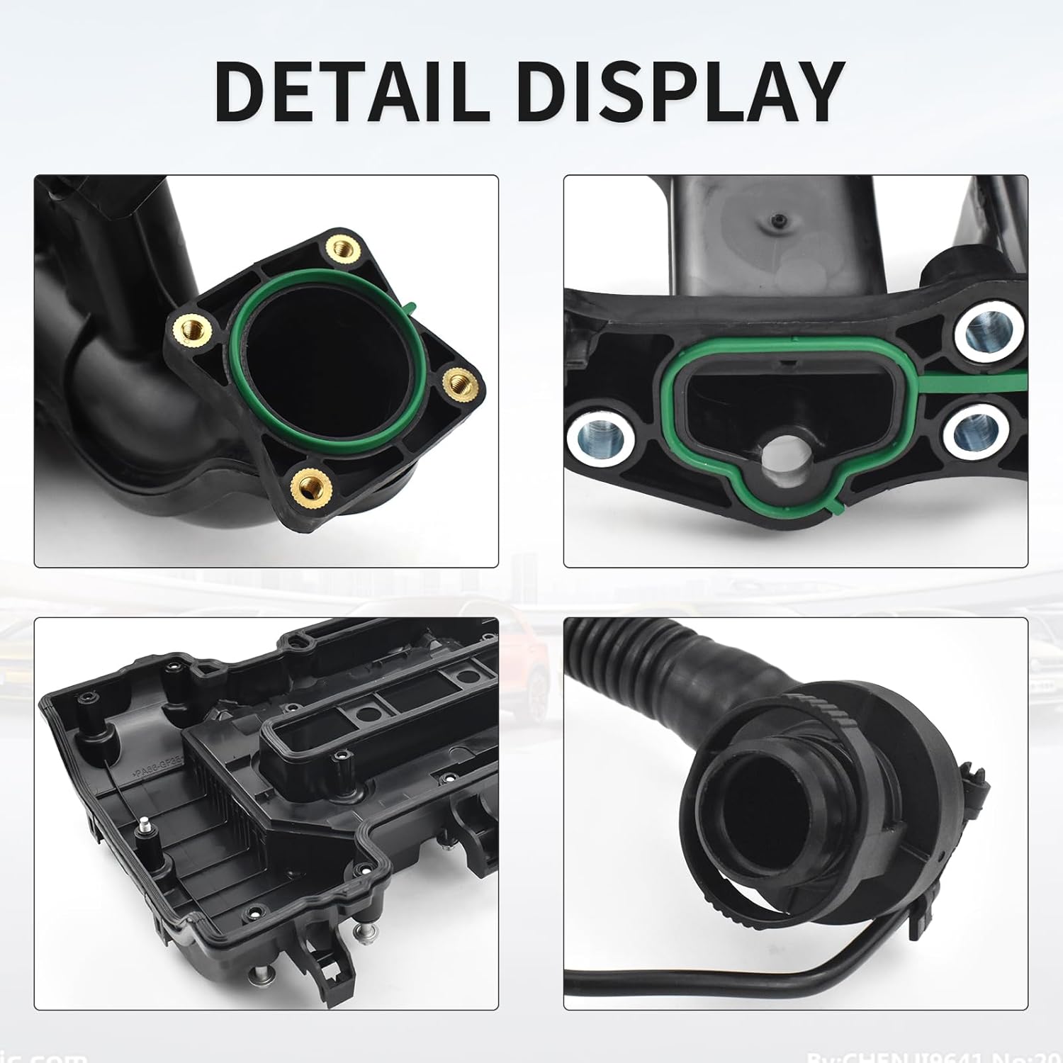 エンジンインテークマニホールドバルブカバーキット 2012 2013 2014 2015 2016 2027 2018 2019 2