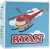 Vista 8 de Carpeta personalizada de helicóptero de 3 anillas - 1 pulgada