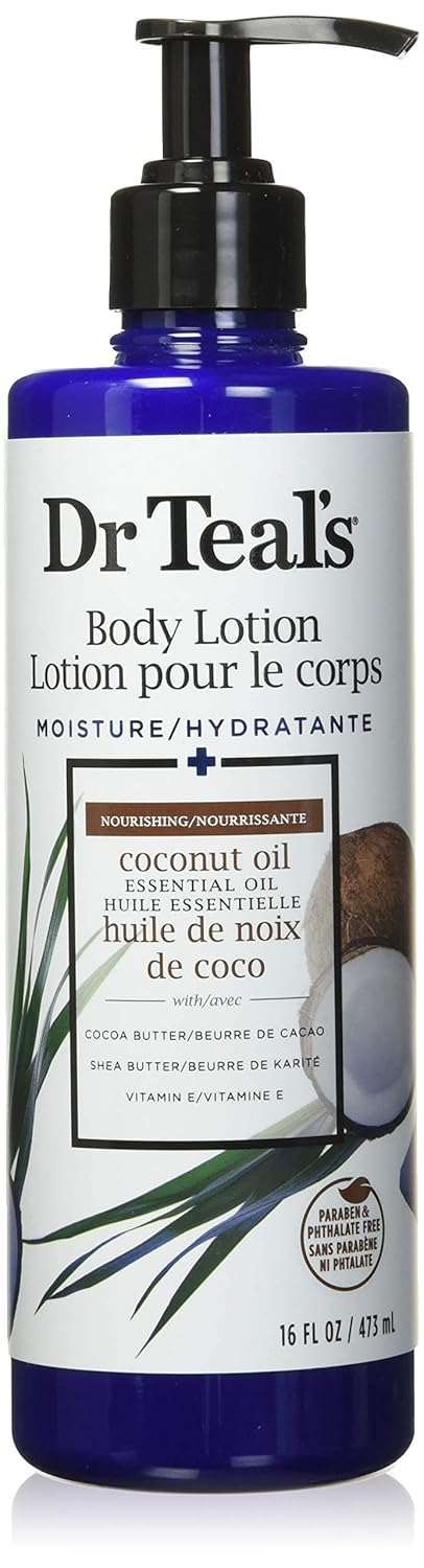 Dr Teal's Body Lotion with Nourishing Coconut Oil | Hydrating Care