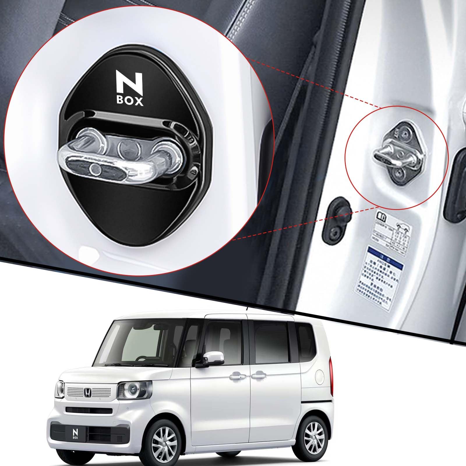 Amazon | For ホンダ N-BOX カスタム アクセサリー ドアロック