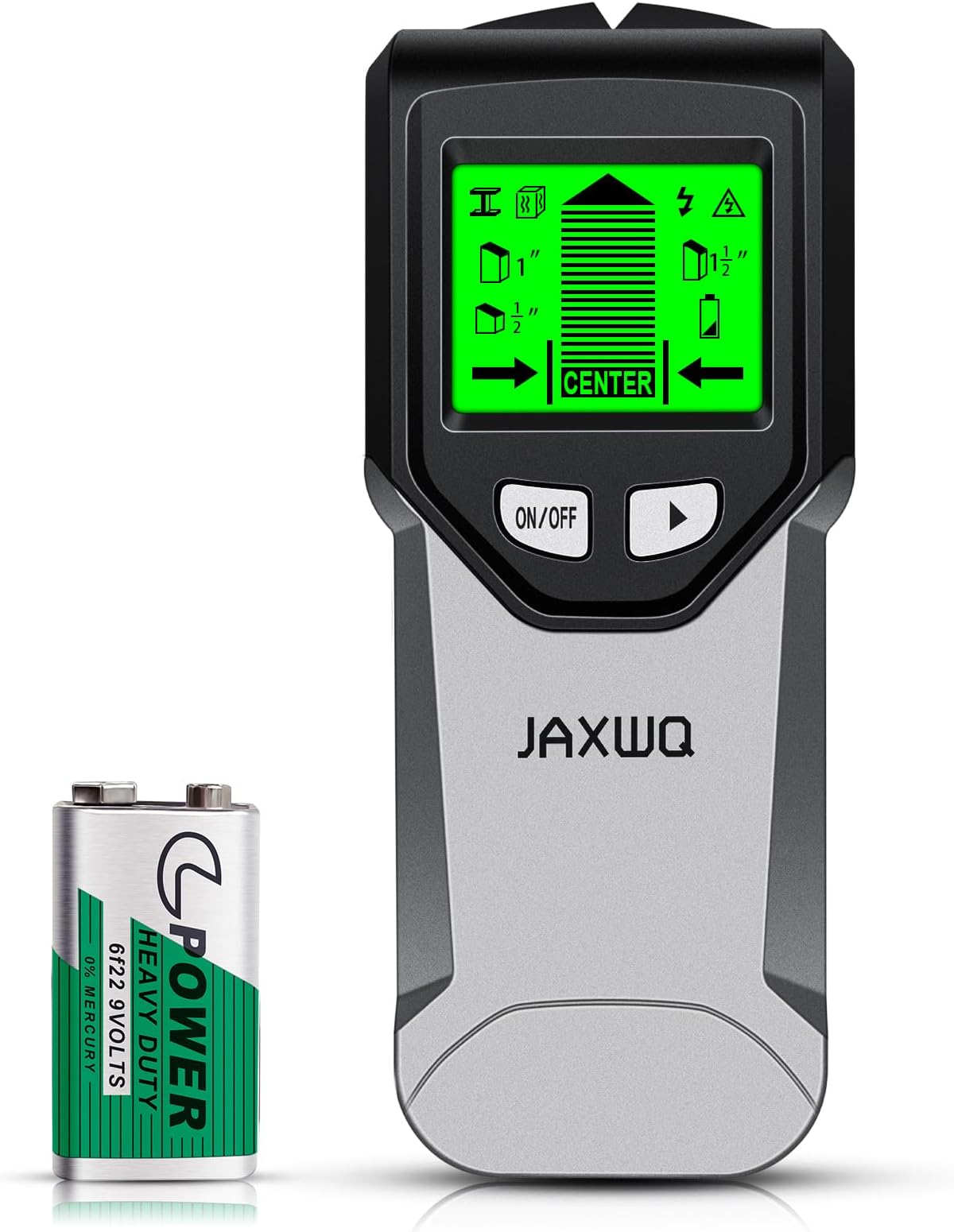 JAXWQ Stud Finder Joist Detector, Charcoal Grey