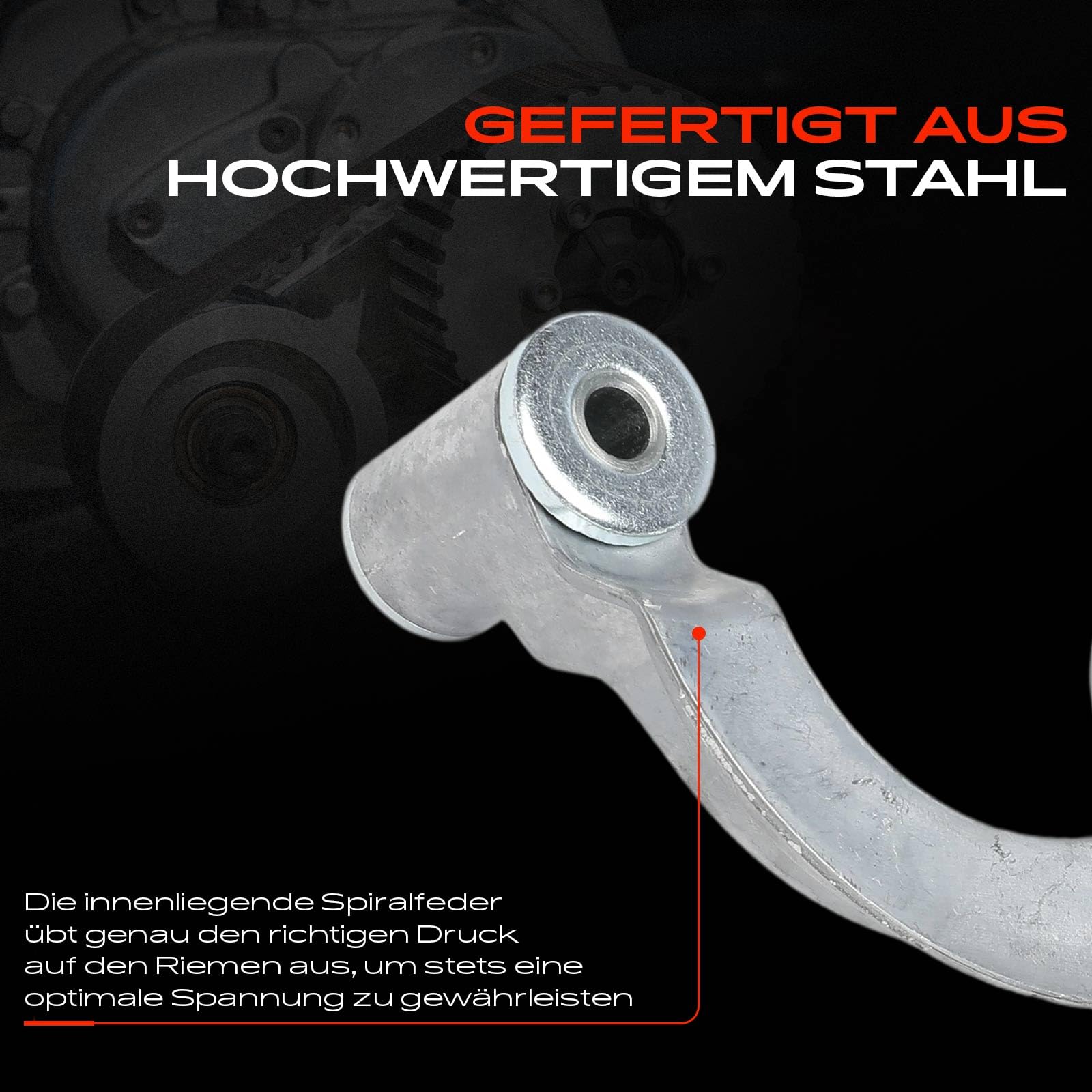 Frankberg Spannrolle Riemenspanner für M-i-n-i R50 R52 R53 Cooper S John Cooper Works Benzin 2002-2007 T38404