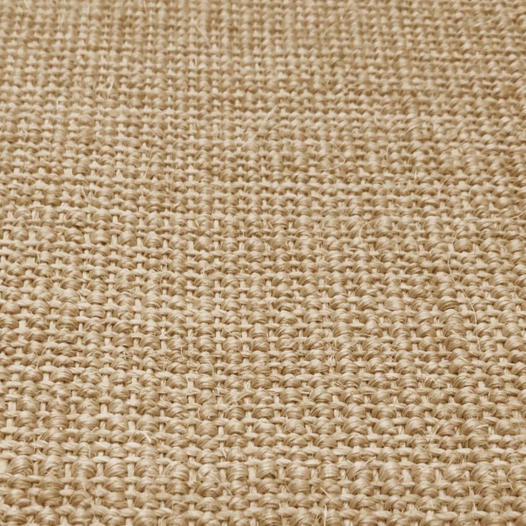 Alfombra de sisal para rascador, 80 x 100 cm, 100% sisal con parte trasera de látex antideslizante, alfombrilla para rascar muebles de gatos, accesorios, tabla de rascar y tronco para rascar