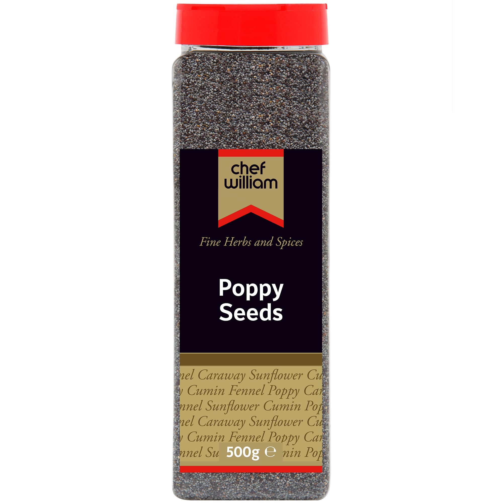 Chef William Poppy Seeds, 500g