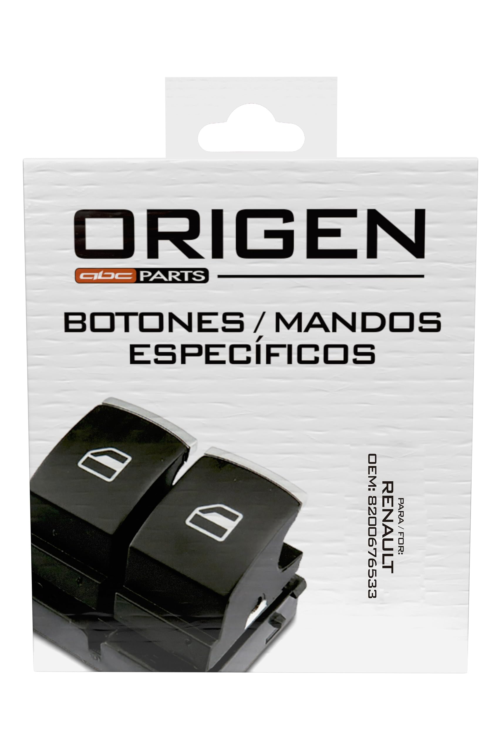 Origen Bouton de commande de rétroviseur de remplacement pour RENAULT N° de réf. OEM : 8200676533