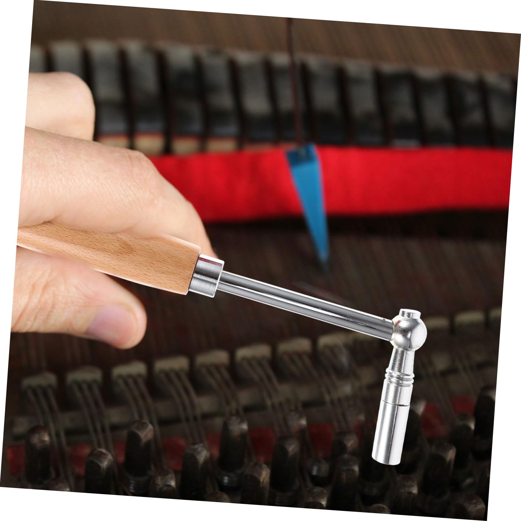 Abaodam 1juego Herramientas De Afinación De Piano Cinta De Temperamento Kit De Silencios y Accesorios De Reparación De Instrumentos Musicales