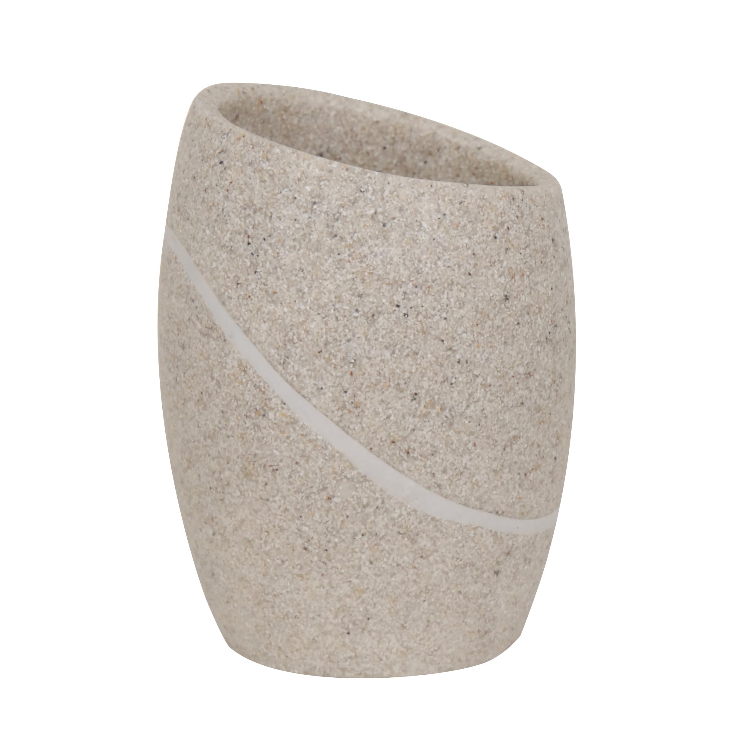 MSV "Malua Toothbrush Tumbler, Silver